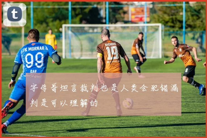 字母哥坦言裁判也是人类会犯错漏判是可以理解的